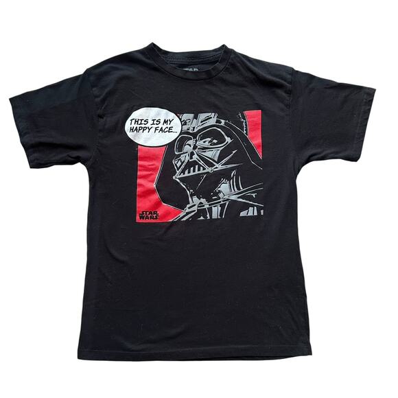 Star Wars Darth Vader "This is my happy face" Shirt - Picture 1 of 4